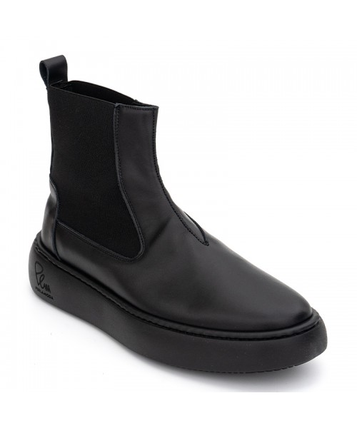 Per La Moda - Vito3 Plm1 Black Leather